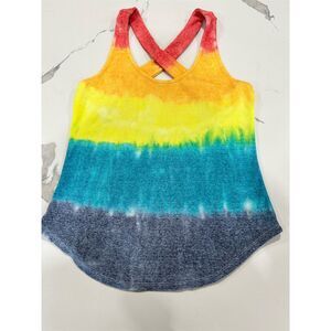 Chaser Multicolor Tie-Dye Tank Top